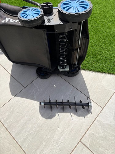 Electric garden lawn - electric, scarifier
