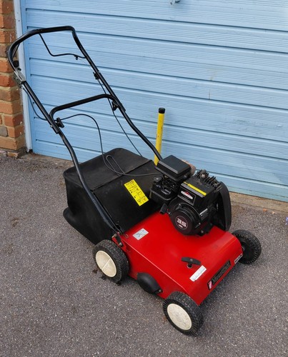 Used petrol lawn scarifier - petrol,