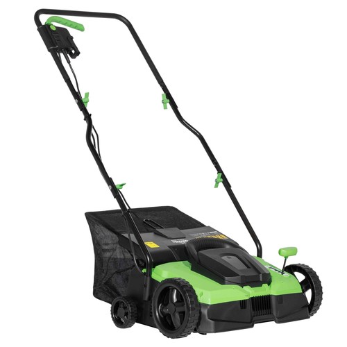 Electric scarifier rake - &,