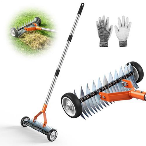 Garden rolling lawn - lawn, scarifier