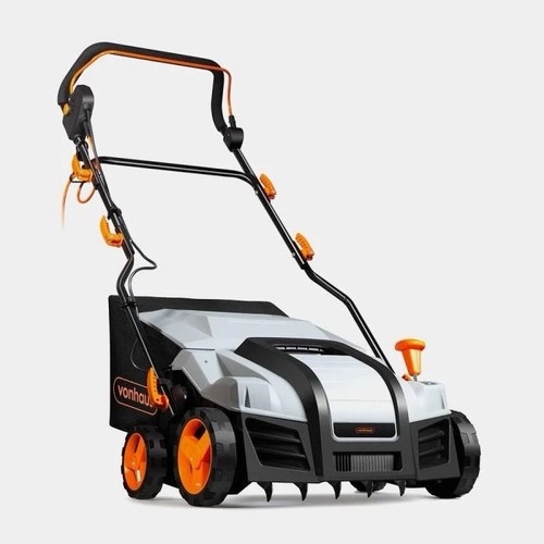Open box lawn - open, scarifier