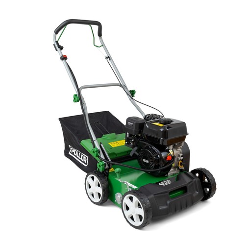 Petrol lawn scarifier and - scarifier,